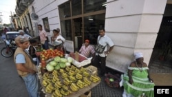 Los carretilleros y otros vendedores de productos agrícolas representan el 5 por ciento de los cuentapropistas.